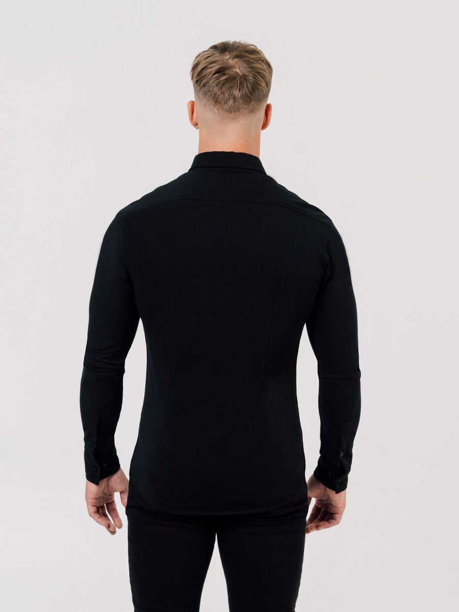 High Performance Shirt In Jet Black