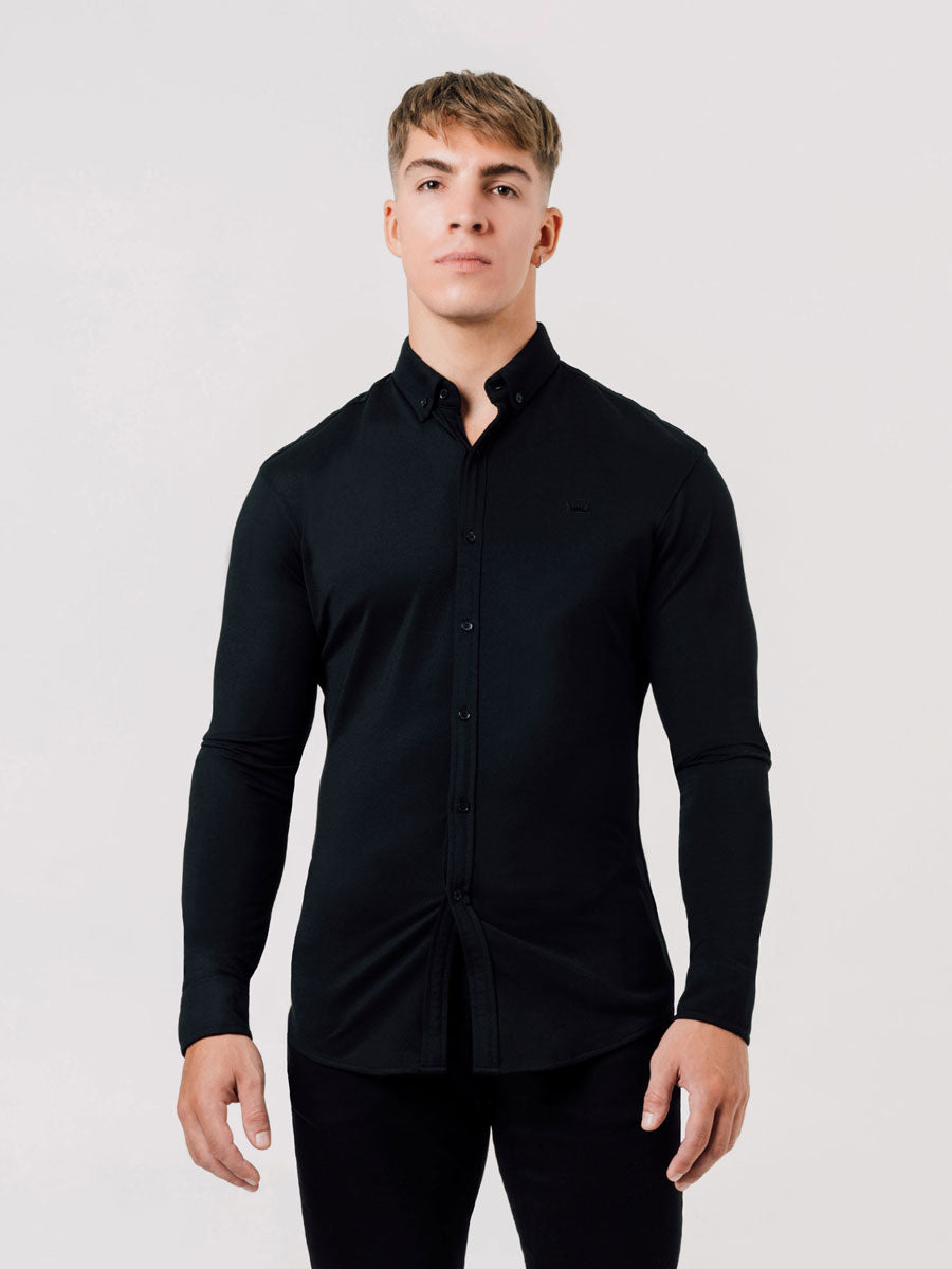 High Performance Shirt In Jet Black