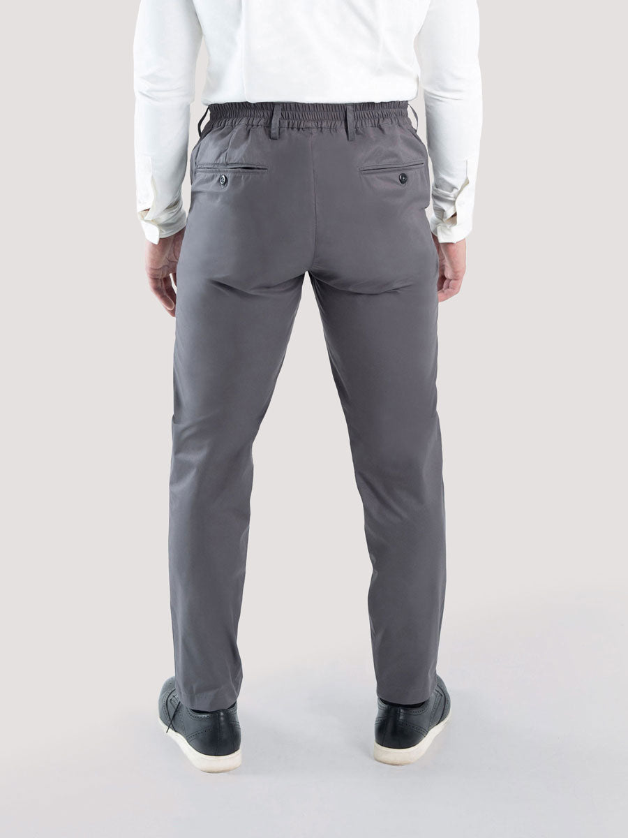Tech Pants In Charcoal Grey