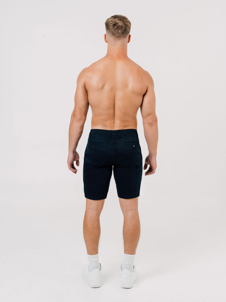 Hyper Stretch Shorts In Navy Blue