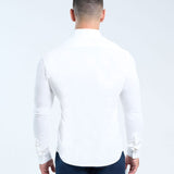 Hyper Stretch Shirt In Pure White