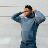 Muscle Fit Hoodie In Cobalt Blue [Surplus Sale]