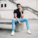 Hyper Stretch Jeans In Light Blue [Surplus Sale]