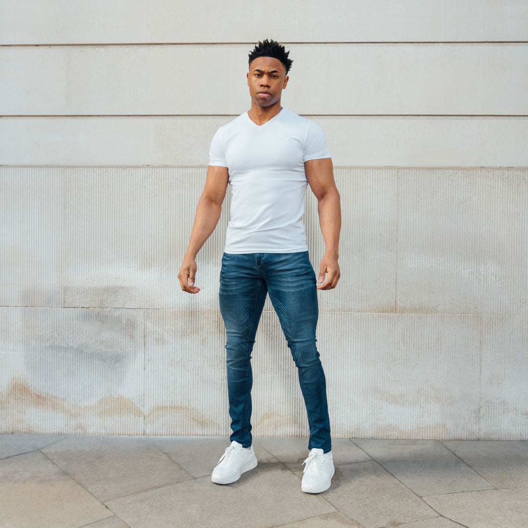 Skinny Jeans In Midnight Wash [Surplus Sale]