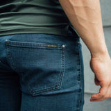 Hyper Stretch Jeans In Ocean Blue [Surplus Sale]