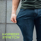 Hyper Stretch Jeans In Ocean Blue [Surplus Sale]