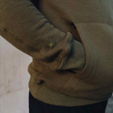 Muscle Fit Hoodie In Olive Green [Surplus Sale]