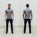 Straight Cut Jeans In Stay Black