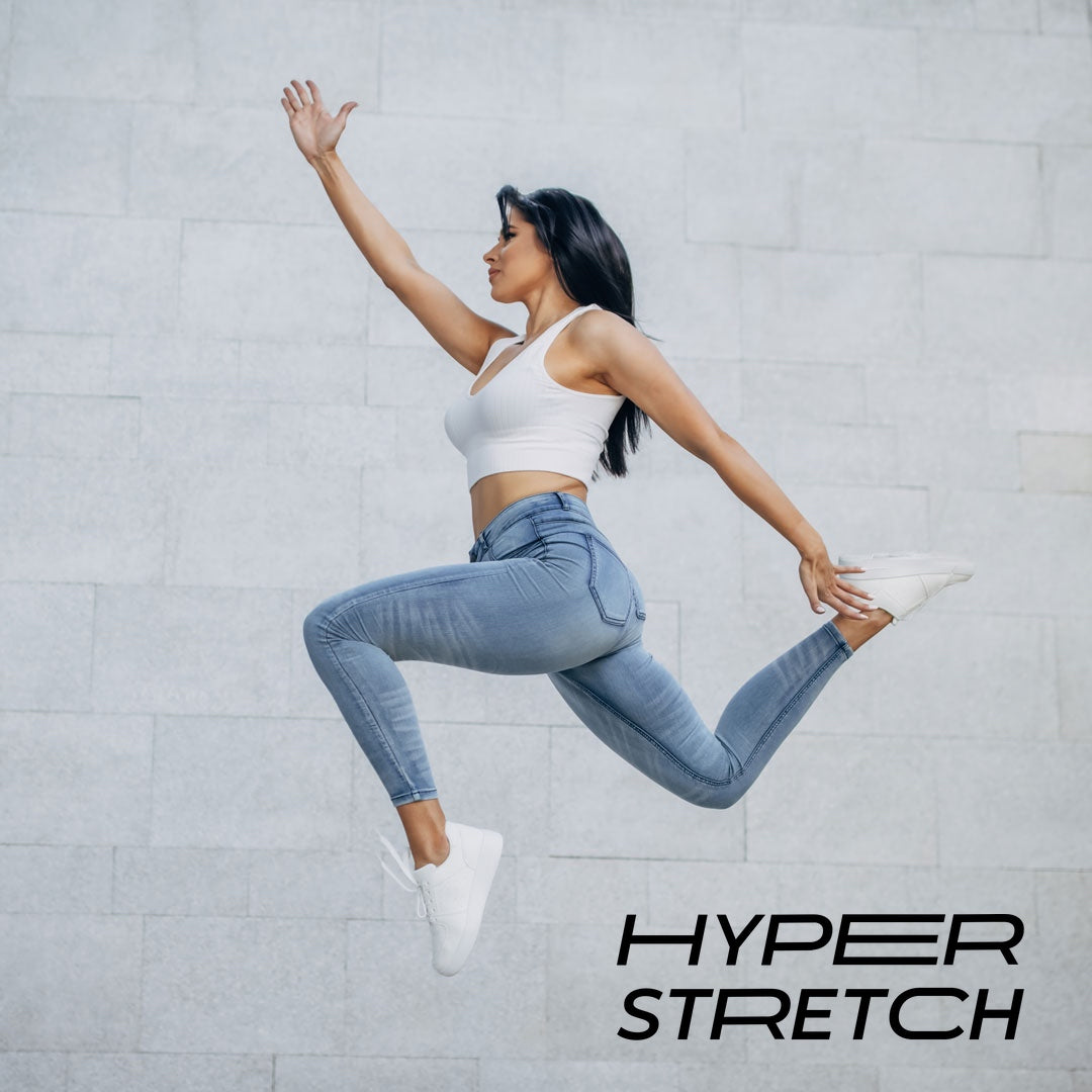 Hyper Stretch Jeans In Light Wash